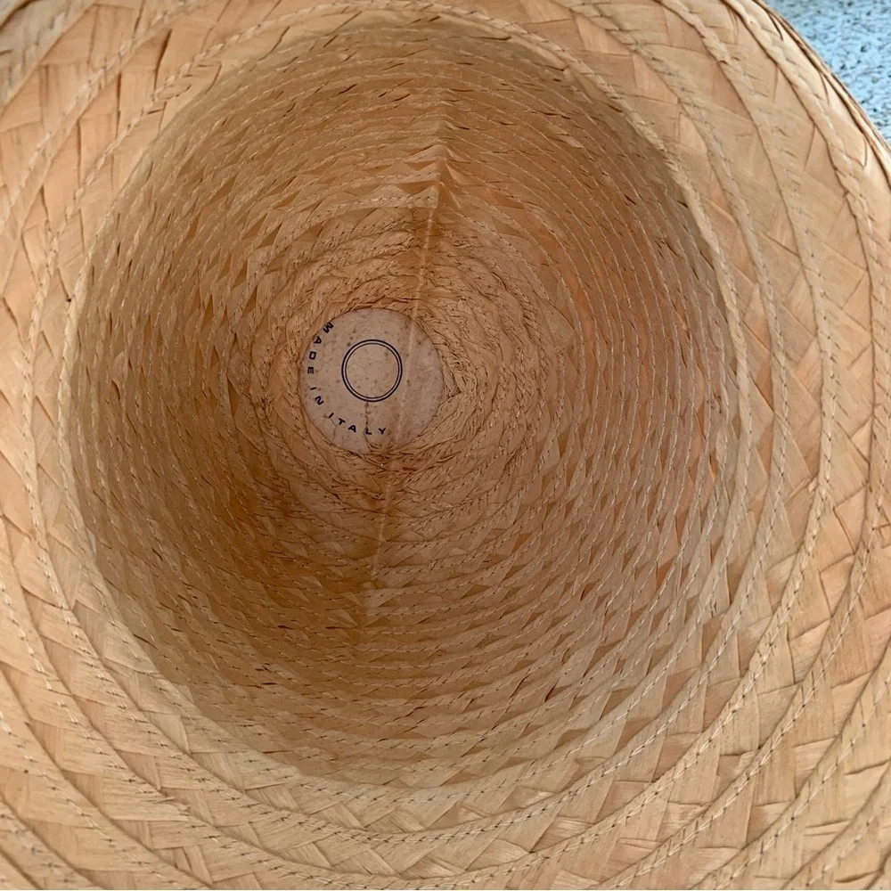 Gorgeous Made in Italy Vintage Straw Hat - Picture 8 of 8